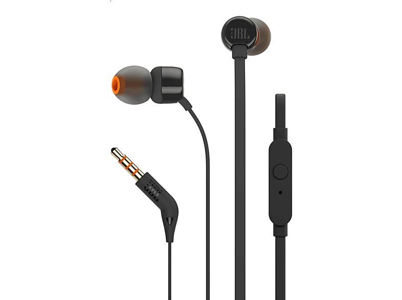 JBL Tune 110 Black Auricolari, Nero