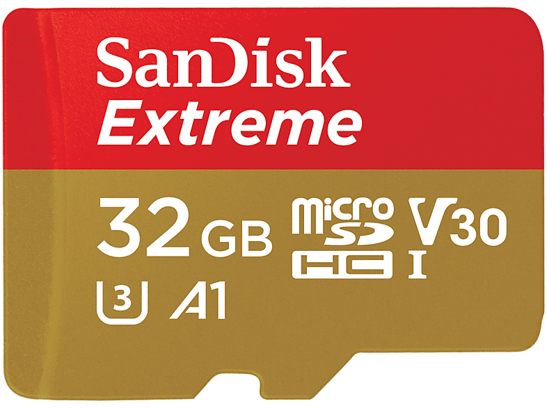 Scheda DI Memoria SanDisk Extreme A1 32Gb + ada