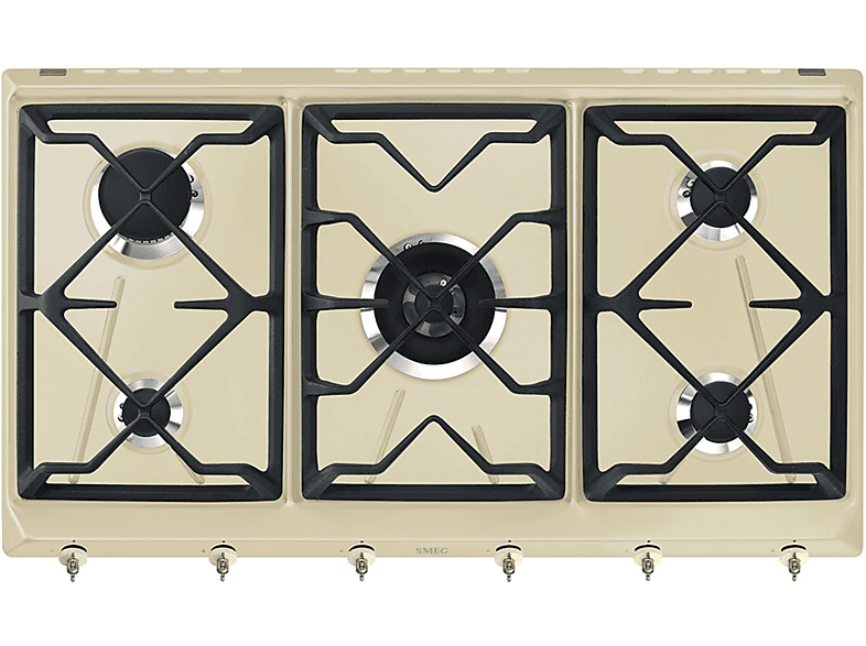 Piano Cottura Smeg Srv896Pogh, 5 zone cottura, 88,5 cm x 50