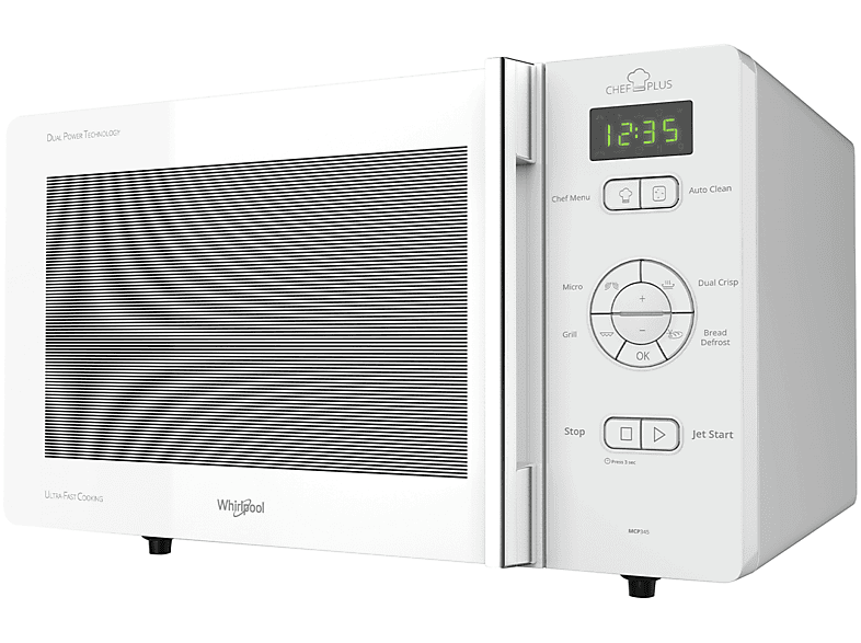 Microonde - Whirlpool JC 216 SL, Superficie piana, Microonde