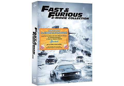 Fast And Furious - 8 Movie Collection - DVD
