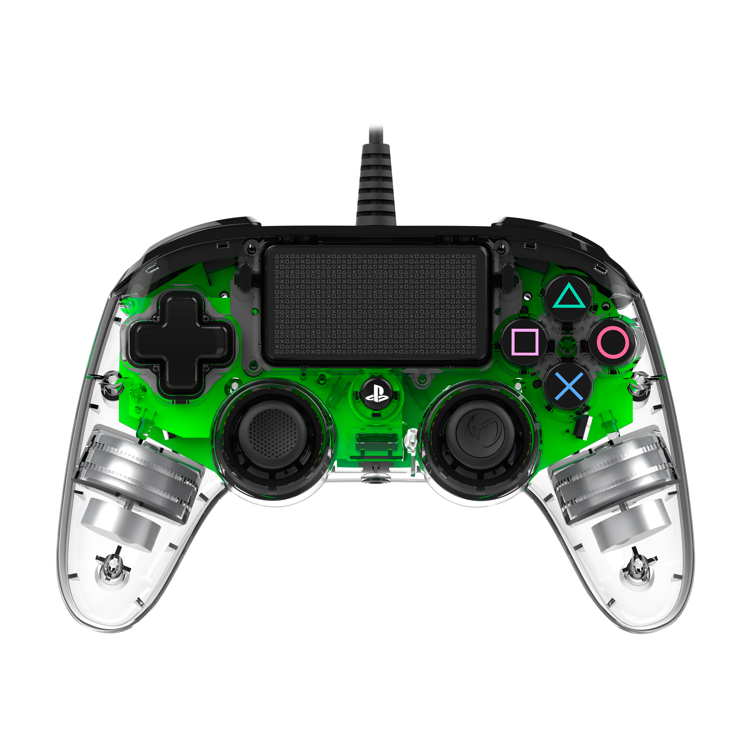 Controller PS4 Nacon PAD Wired Green LUM