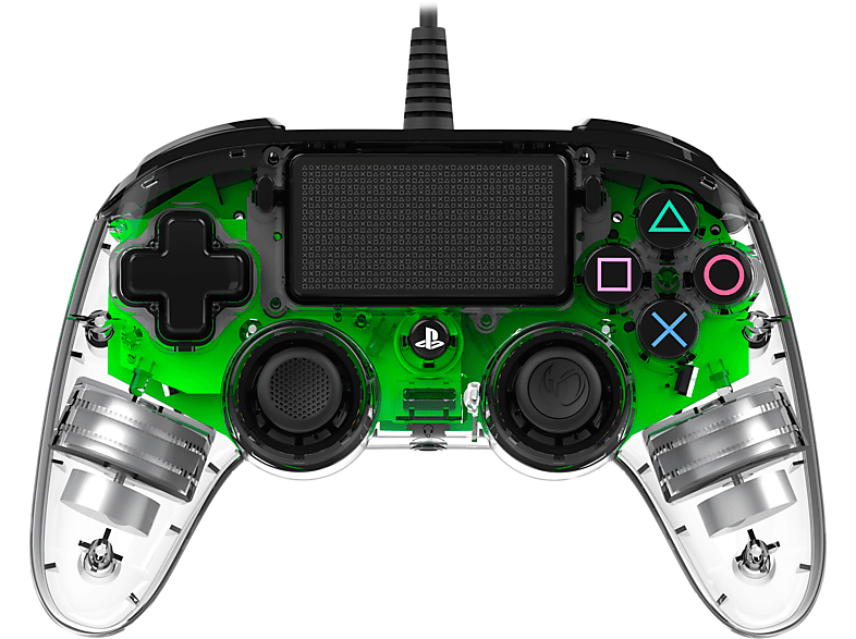 Controller Nacon PAD PS4 Wired Green LUM
