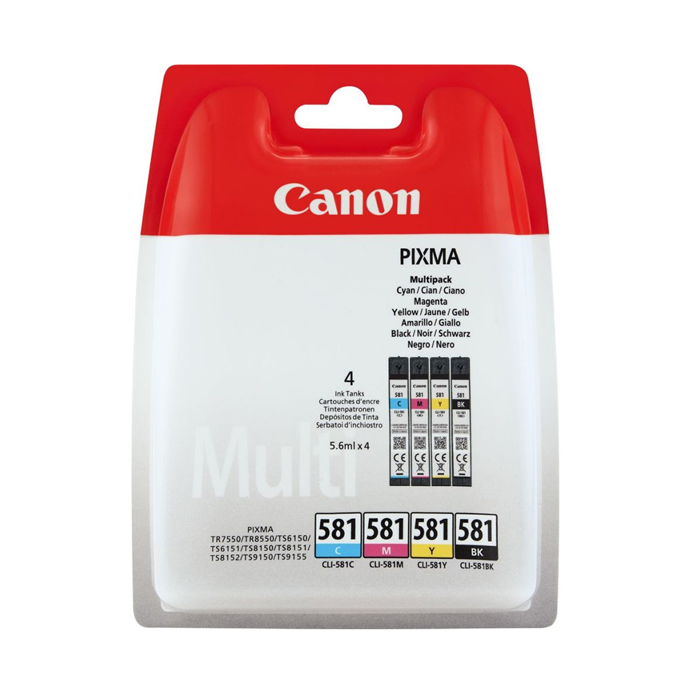 Canon Multipack Cli-581 Bk/Cmy
