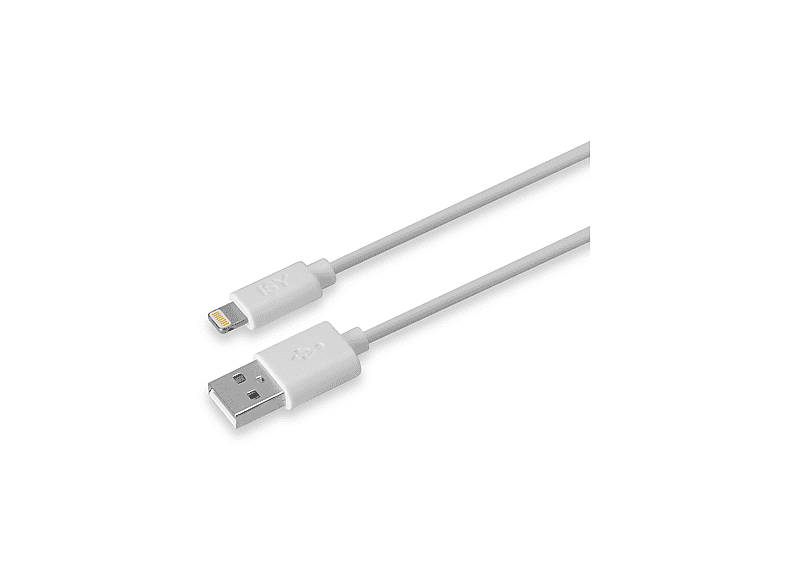 CAVO LIGHTNING ISY USB 2MT WH