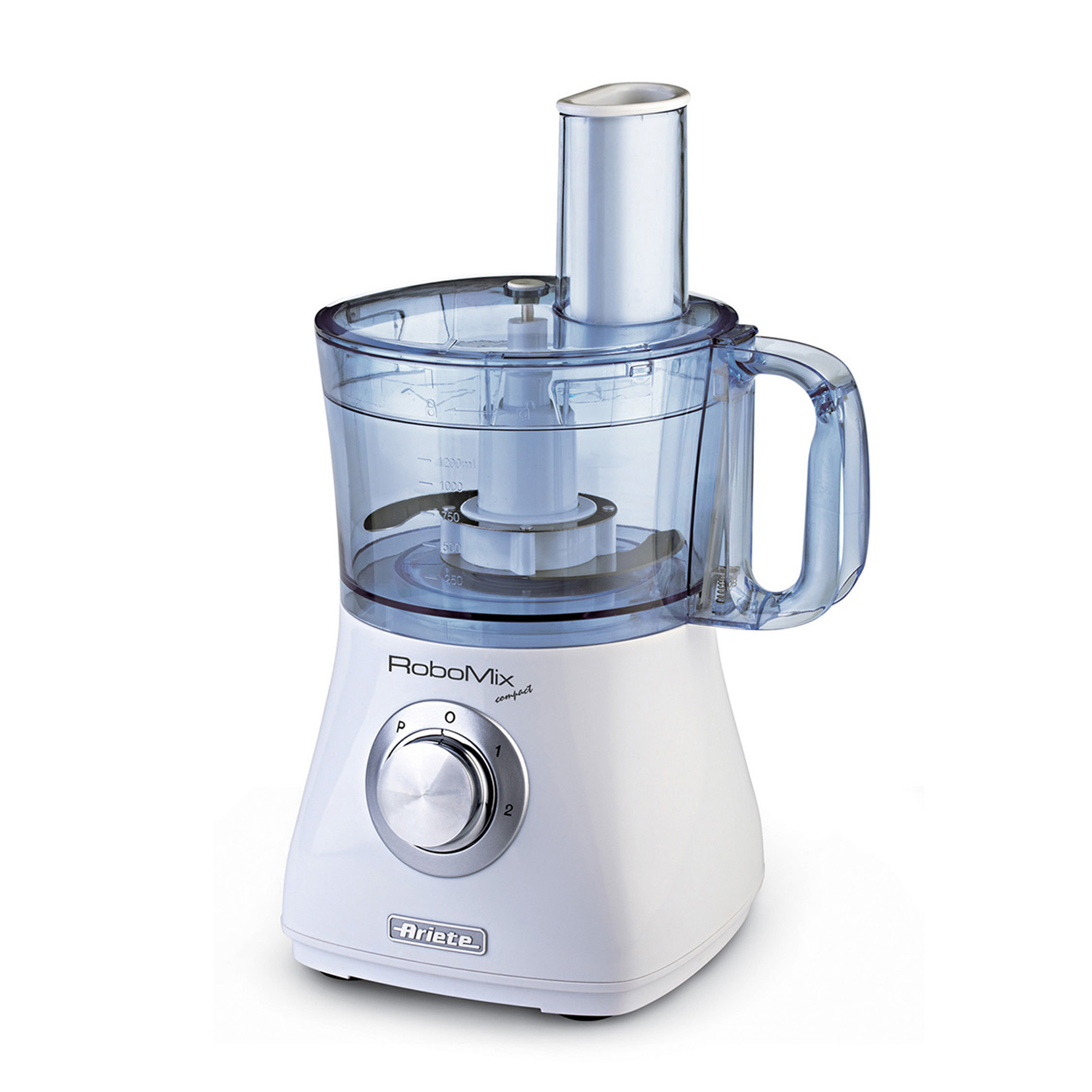 Ariete Robomix Compact Metal Robot DA Cucina, 500 W, capacità ciotola 2 l,