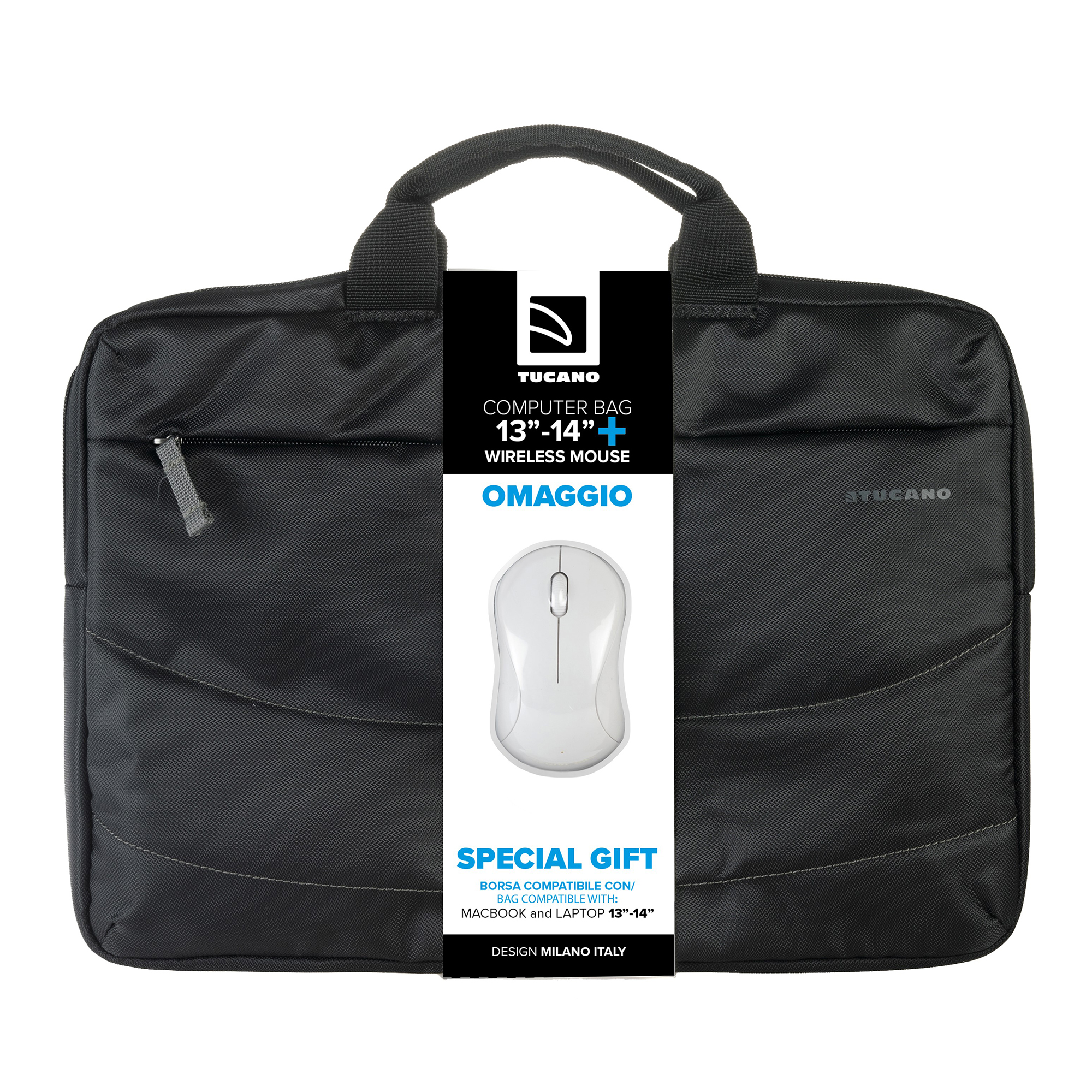Borsa+Mouse Tucano Borsa Idea PC BAG 13.3/14