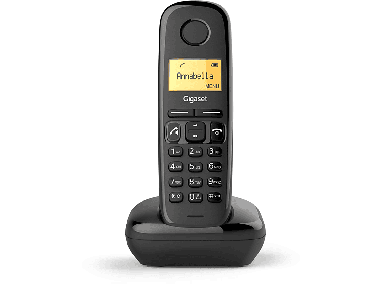 Cordless Gigaset A270 Black Vivavoce
