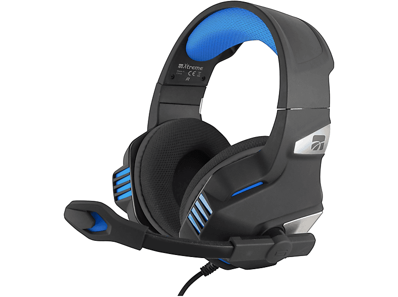 Xtreme Horizon X24-Pro Headset Cuffie Gaming, Nero/Blu