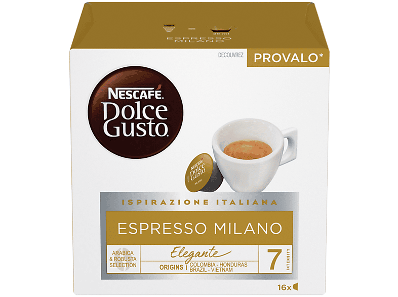 Nescafe' Dolce Gusto Capsule Dolce Gusto Espresso Milano Ndg Espresso Milano, 0,112 Kg