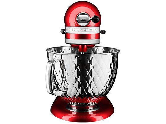 KITCHENAID 5KSM156QPECA IMPASTATRICE PLANETARIA, 300 W, capacità ciotola 4,8 l, CANDY APPLE