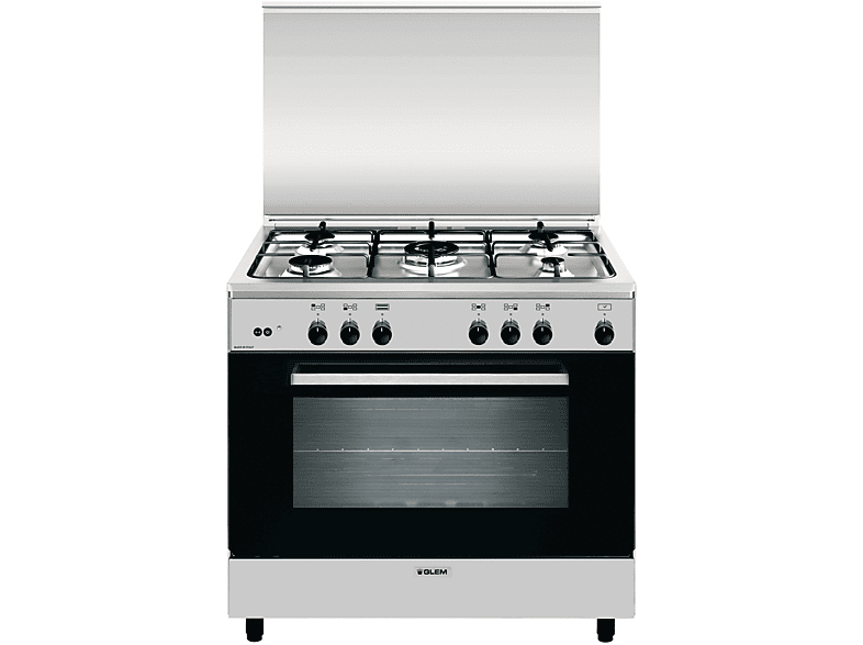 Glem Cucina An965Gi, Piano cottura a gas, zone 5, classe A