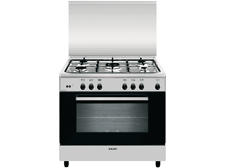 Cucina ECO gas 4 fuochi c/forno elettrico SERIE 70(G7K210G-E) – Cheftek