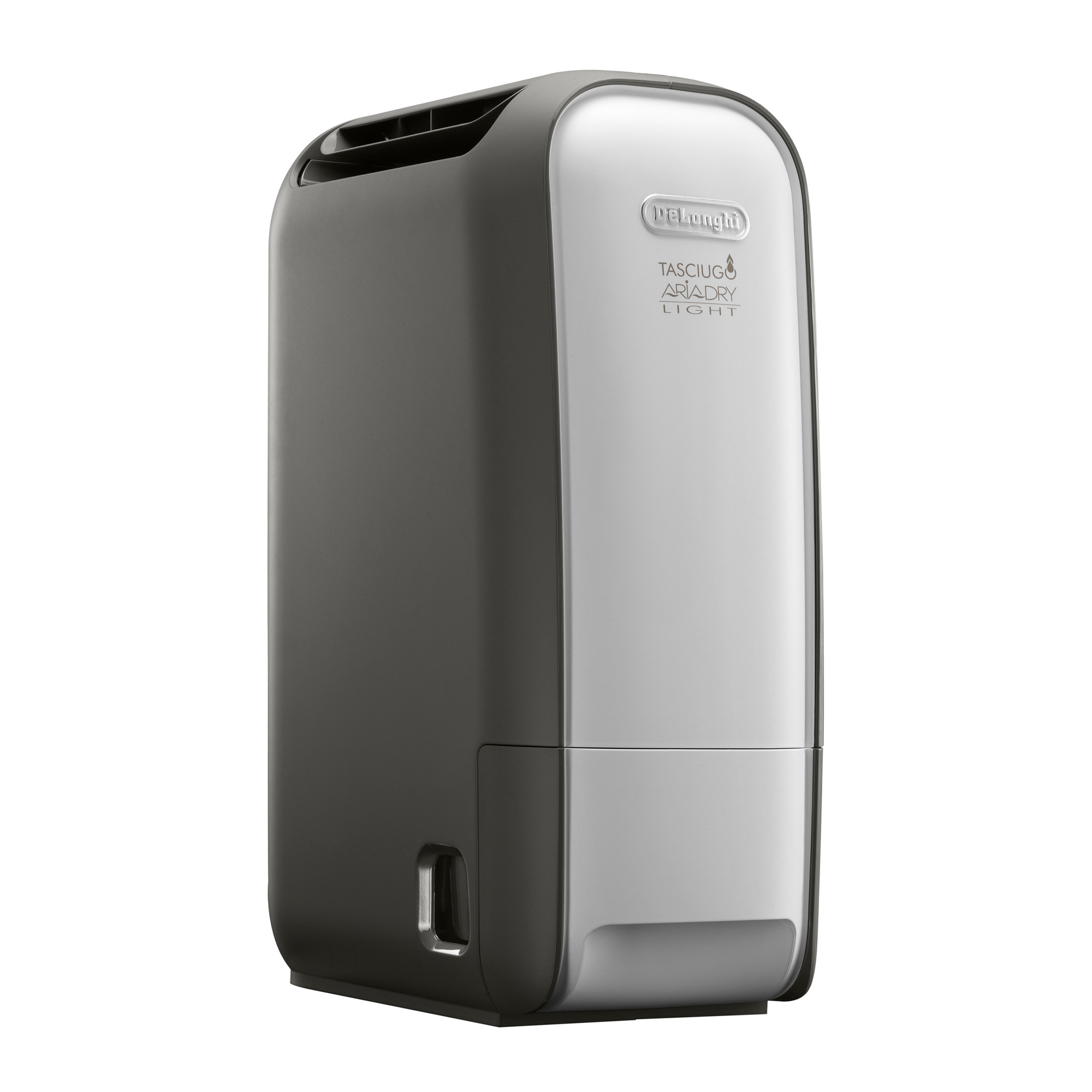 Deumidificatore De'Longhi Tasciugo Ariadry Light Dns80 - Grigio, 7.5 l/24 h, Serbatoio 2.8 l, Funzione asciuga biancheria, Modalità purificatore