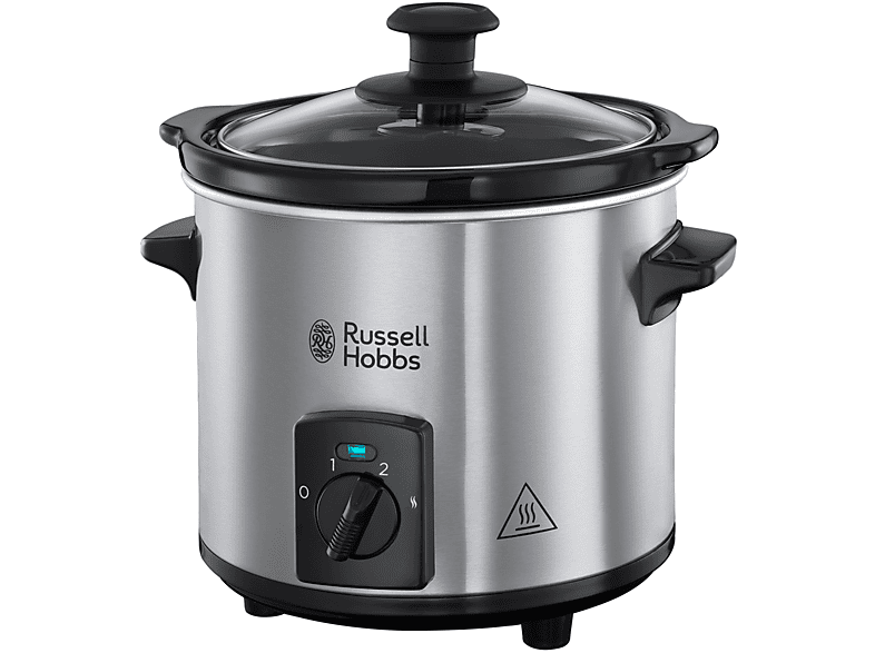 Russel Hobbs 25570-56 Multicooker, 145 W, capacità ciotola 2 l, Nero / Acciaio