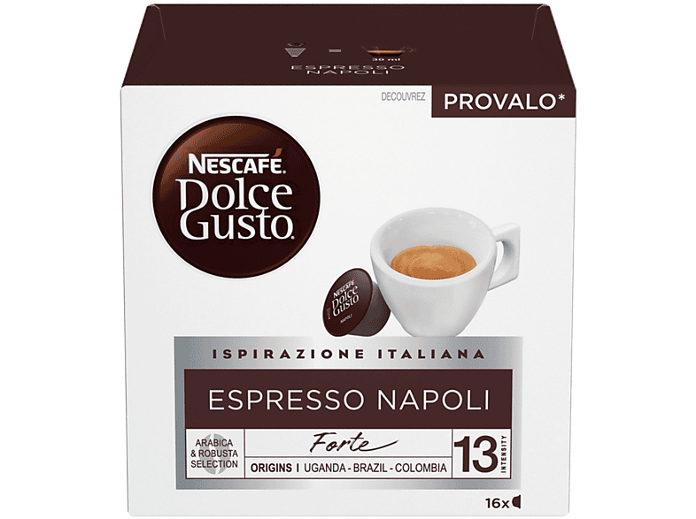 Nescafe' Dolce Gusto Capsule Dolce Gusto Espresso Napoli Ndg Espresso Napoli, 0,128 Kg