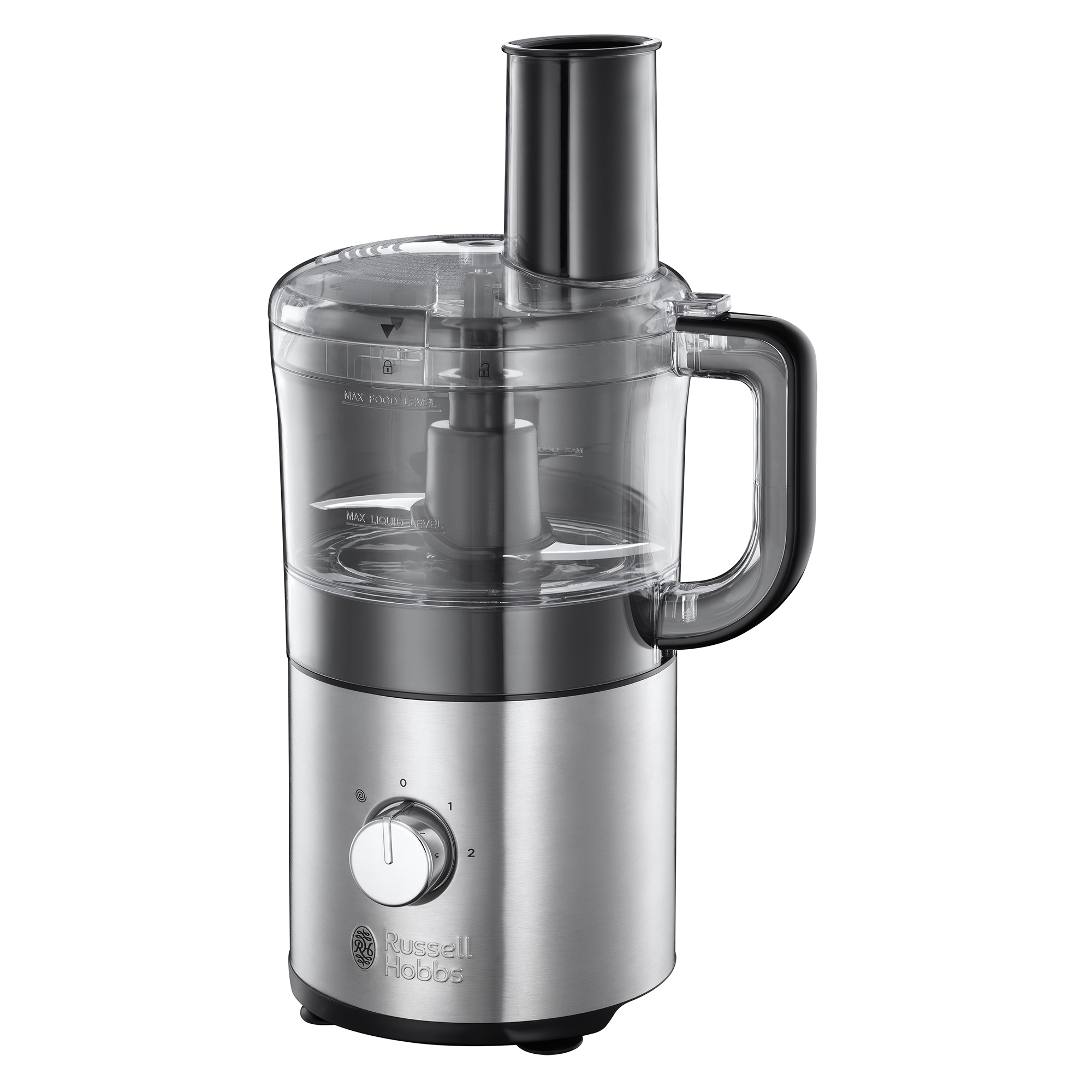 Russel Hobbs 25280-56 Robot DA Cucina, 500 W, capacità ciotola 1,9 l, nero/grigio