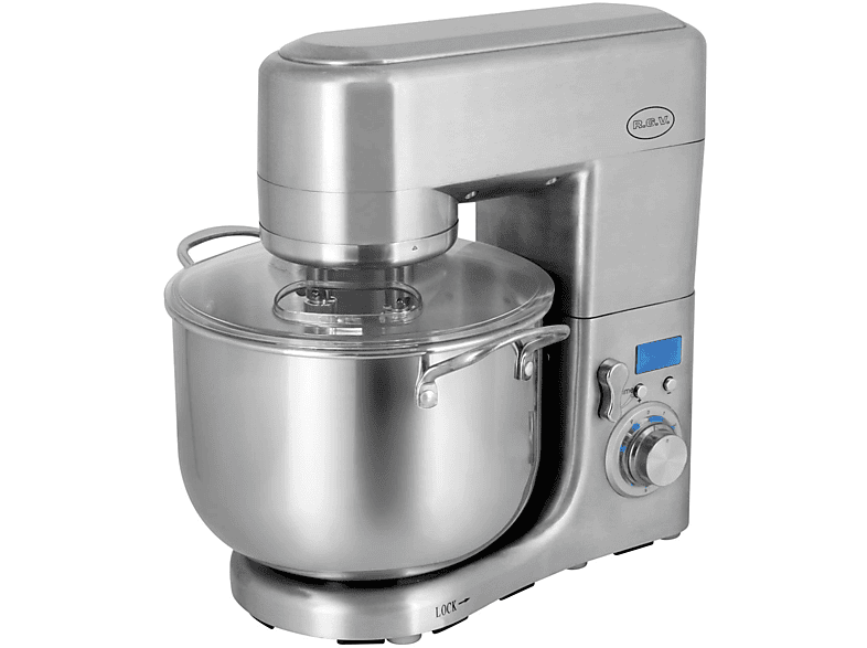RGV Pastaprof Impastatrice Planetaria, 1500 W, capacità ciotola 10 l, Silver