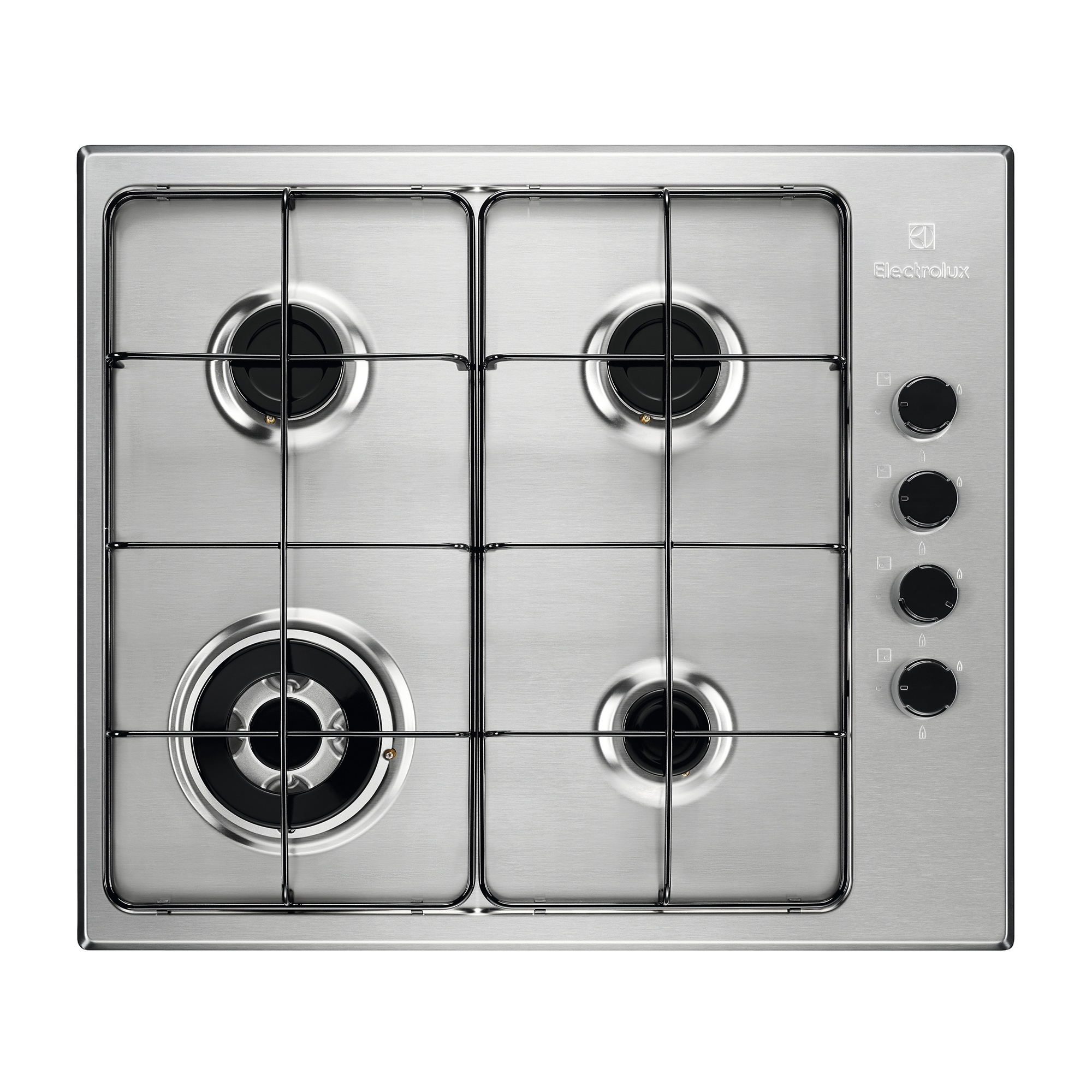 Piano Cottura Electrolux Egs6414X, 4 zone cottura, 59,4 cm x 51