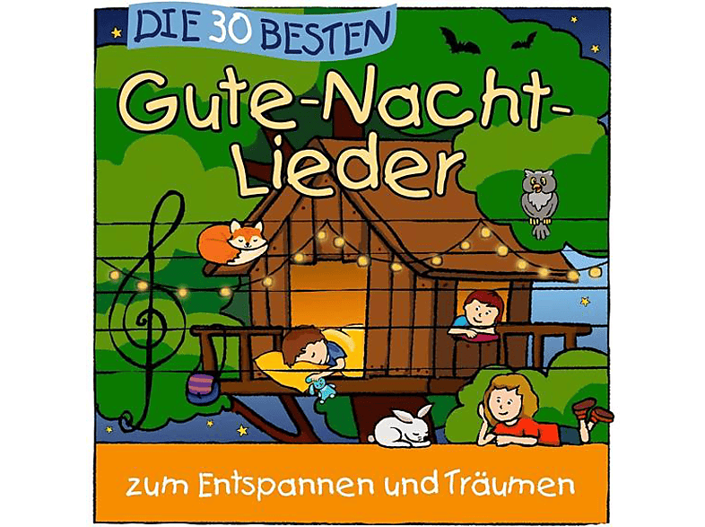 Sommerland,S./Glück,K.& Kita-Frösche,Die - Die 30 besten Gute-Nacht-Lieder - (CD)