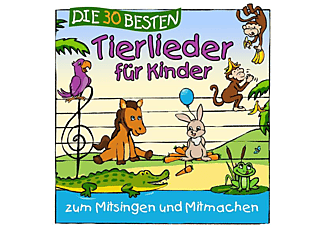 Sommerland,S./Glück,K.& Kita-Frösche,Die - Die 30 Besten Tierlieder Für Kinder  - (CD)
