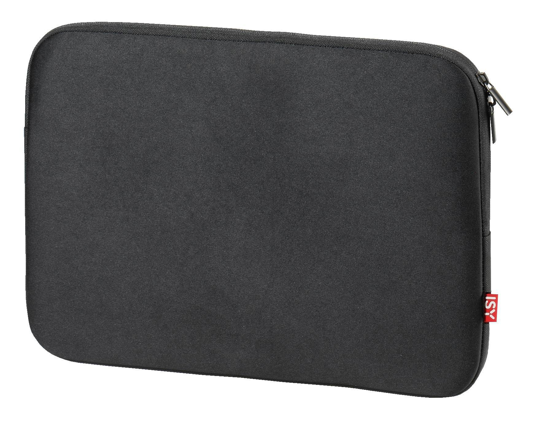 Notebooktasche für ISY Sleeve Universal Schwarz INB-750 Neopren,