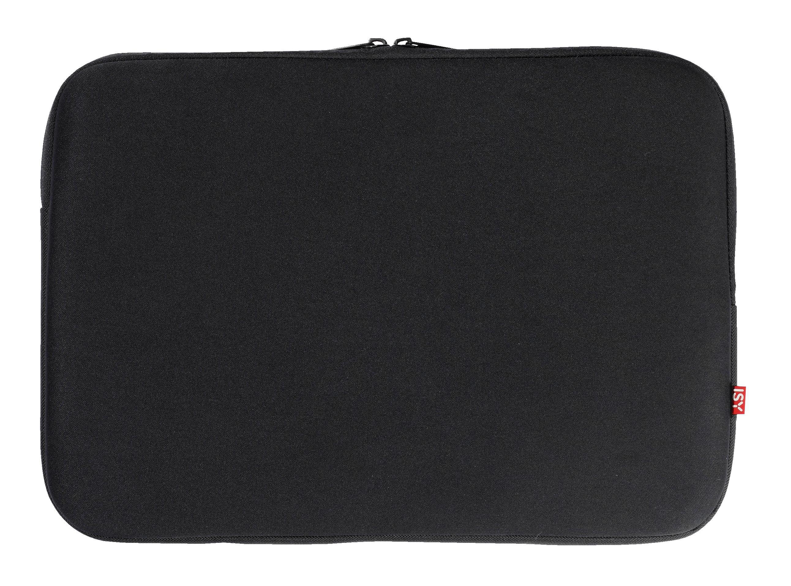Notebooktasche für ISY Sleeve Universal Schwarz INB-750 Neopren,