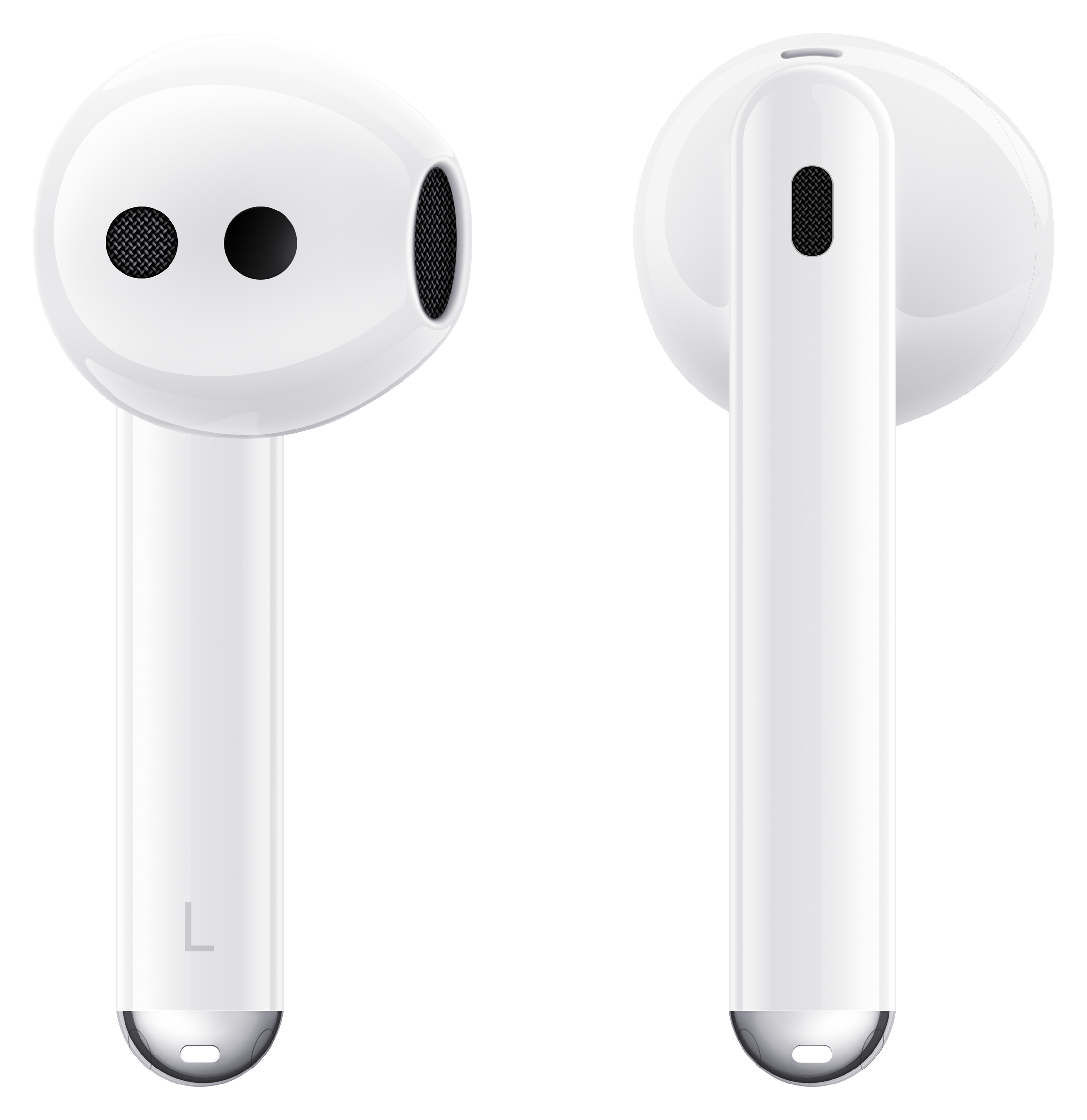 HUAWEI 55034494 FREEBUDS 4 True Wireless, In-ear Kopfhörer Bluetooth Ceramic White