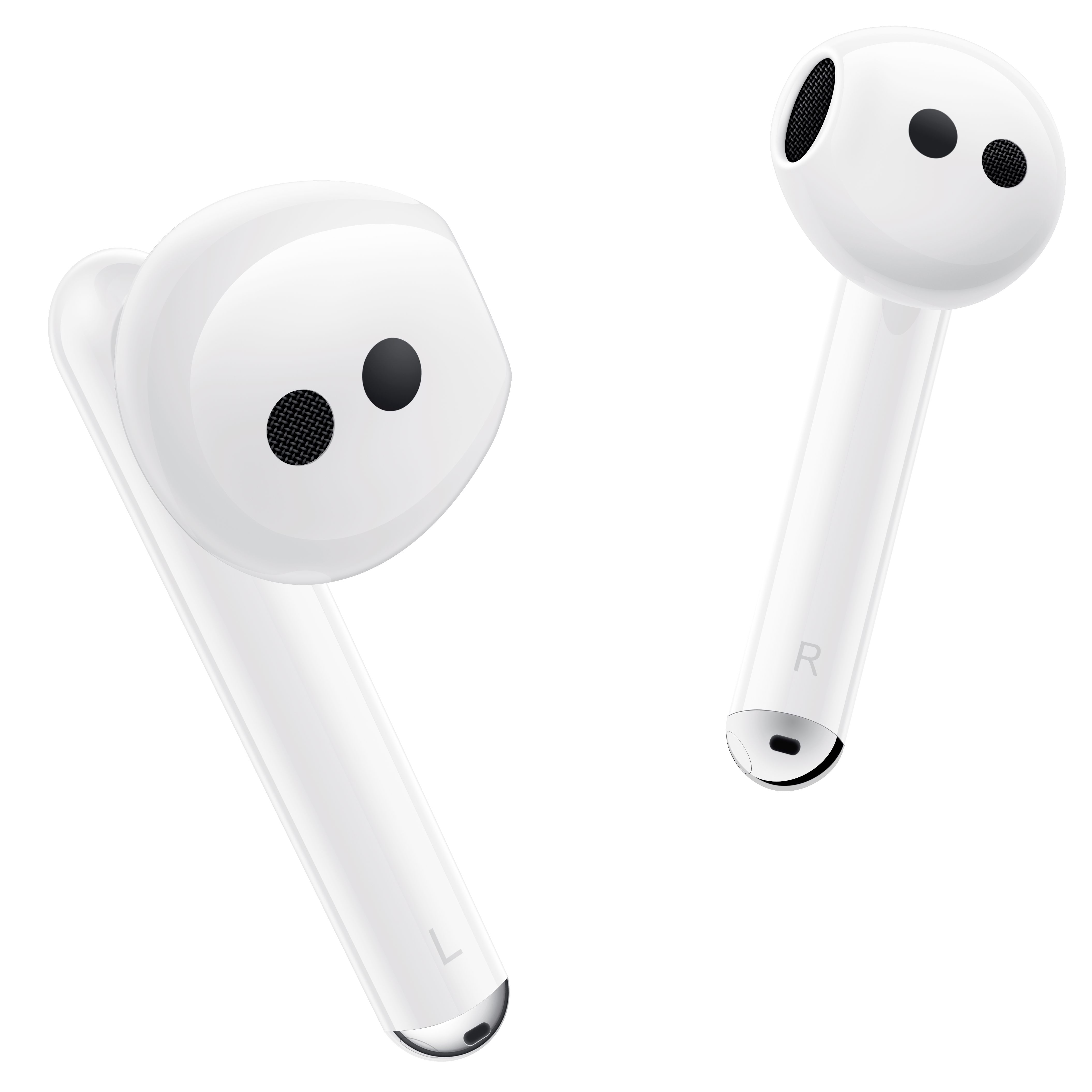 HUAWEI 55034494 FREEBUDS 4 True Wireless, In-ear Kopfhörer Bluetooth Ceramic White