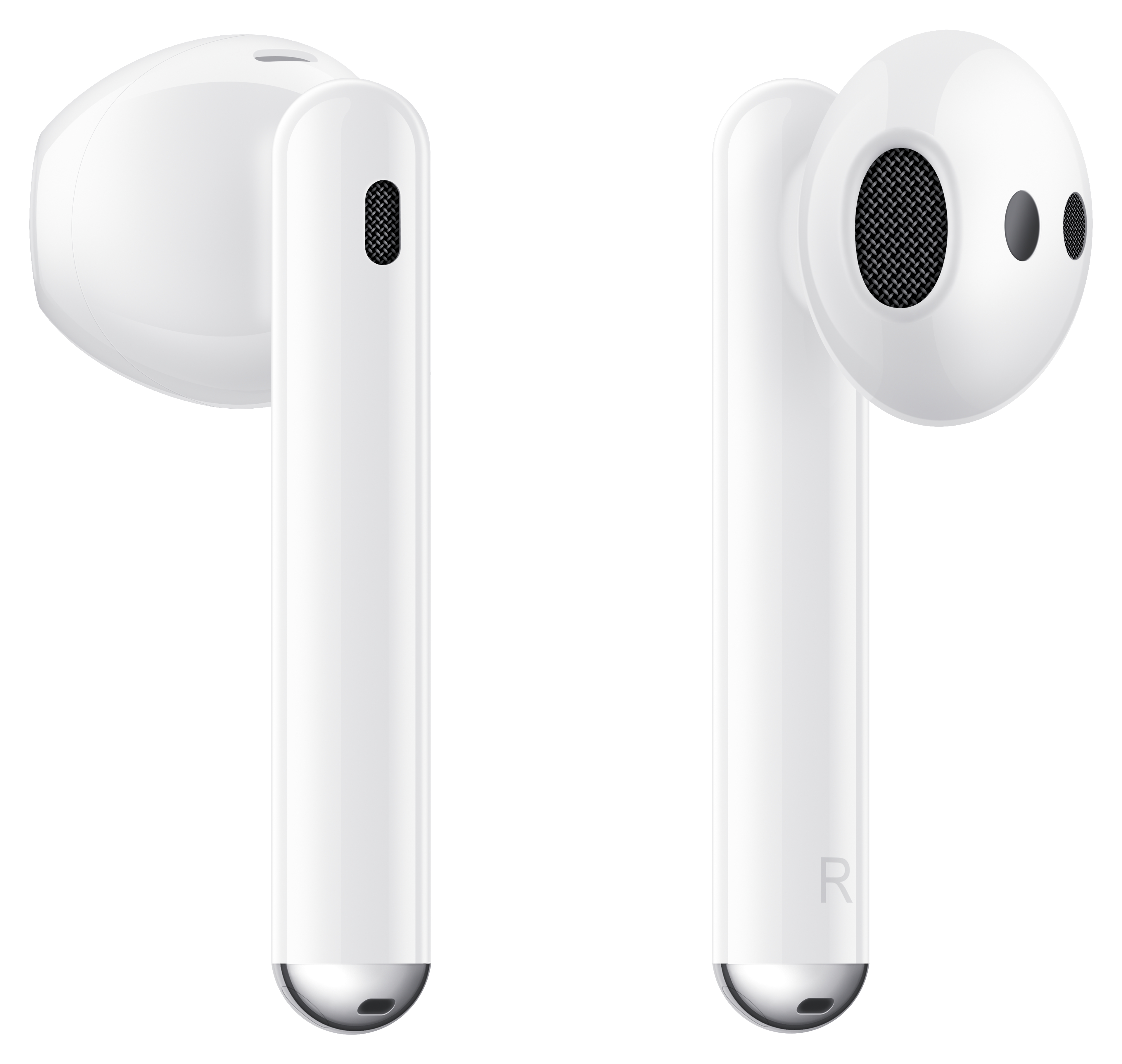 HUAWEI 55034494 FREEBUDS 4 True Wireless, In-ear Kopfhörer Bluetooth Ceramic White