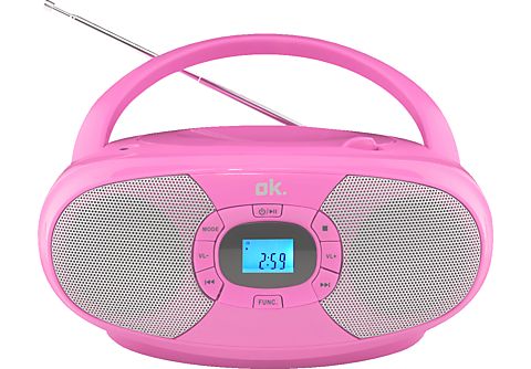 CD Player OK. ORC 131-PK STEREO CD Player, Pink | MediaMarkt