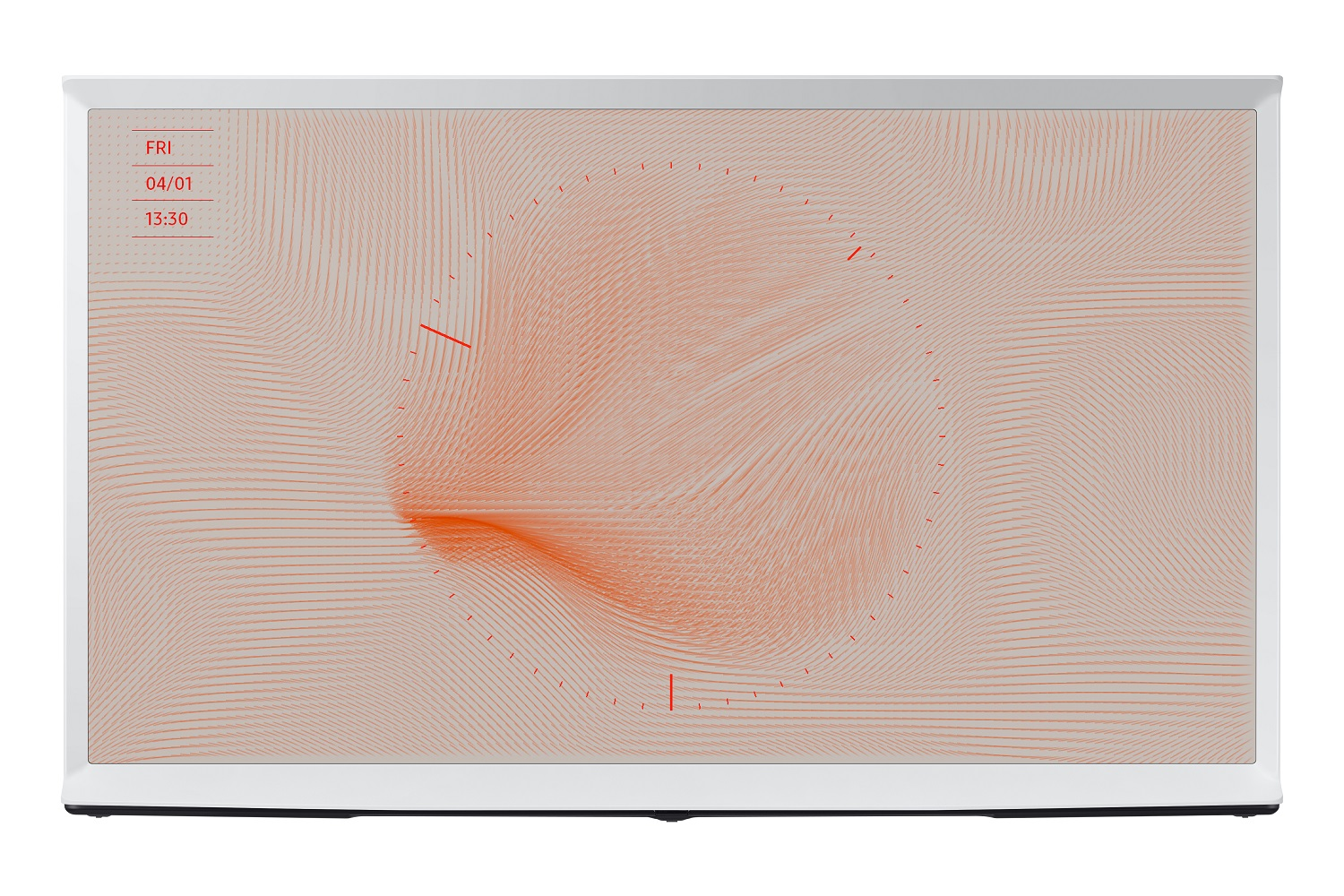 TV QLED 50" - Samsung The Serif QE50LS01TAUXXC, UHD 4K, Quantum Processor 4K, Smart TV, Blanco