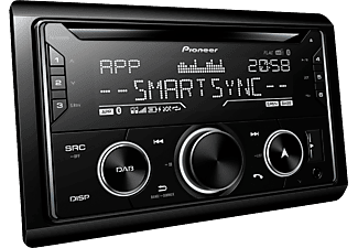 PIONEER FH-S820DAB-AN - Autoradio (2 DIN (doppio-DIN), Nero)