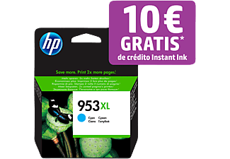 Cartucho de tinta - HP 953XL,  Cian, F6U16AE