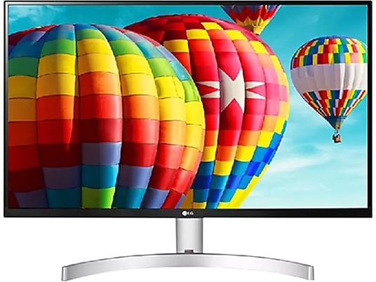 Monitor - LG 27MK600M-W, 27" Full HD IPS LED, 5 ms, Radeon FreeSync™, Negro y plata