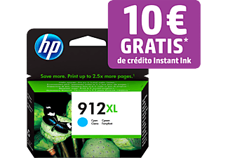 Cartucho de tinta - HP 912 XL, Cian, 3YL81AE