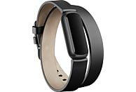 FITBIT Luxe Leather Double Wrap Zwart One Size