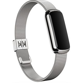 FITBIT Luxe Metal Mesh Platinum One Size