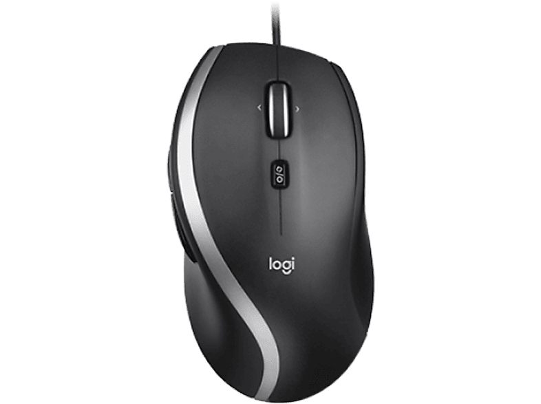 Ratón - Logitech M500S, Con cable, 4000 ppp, DPI ajustable, 7 botones personalizables, Negro