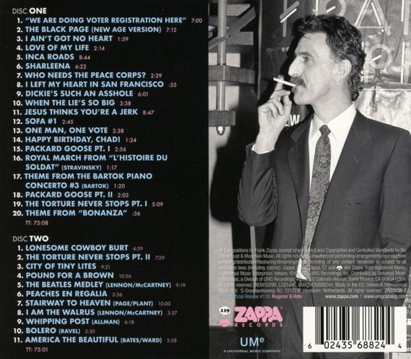 Frank Zappa - Zappa '88: The Last U.S.Show (Ltd.2CD)  - (CD)