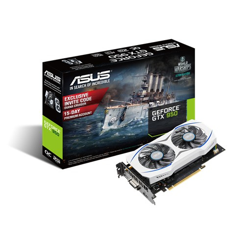 ASUS GTX950-OC-2GD5  (NVIDIA, Grafikkarte)