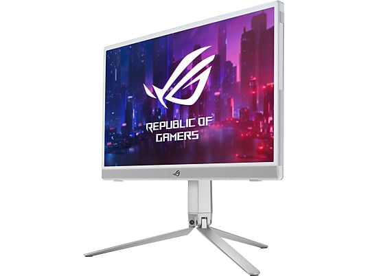 ASUS ROG Strix XG16AHP-W - Gaming monitor portatile, 15.6 ", Full-HD, 144 Hz, Bianco