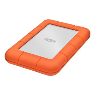 LACIE Rugged Mini - Disco rigido (HDD, 5 TB, Arancione/Argento)