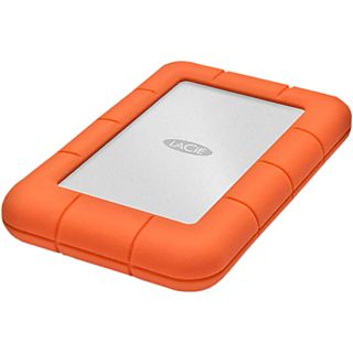 LACIE Rugged Mini - Festplatte (HDD, 5 TB, Orange/Silber)