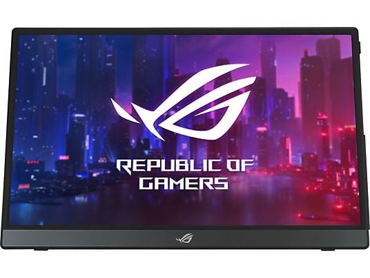 ASUS ROG Strix XG16AHPE - Gaming monitor portatile, 15.6 ", Full-HD, 144 Hz, Nero