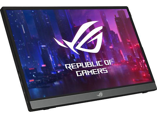 ASUS ROG Strix XG16AHPE - Gaming monitor portatile, 15.6 ", Full-HD, 144 Hz, Nero