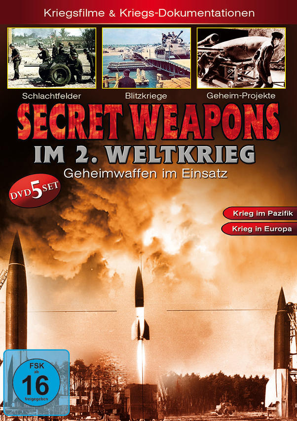 Secret Weapons im 2. Weltkrieg Geheimwaffen - im DVD Einsatz