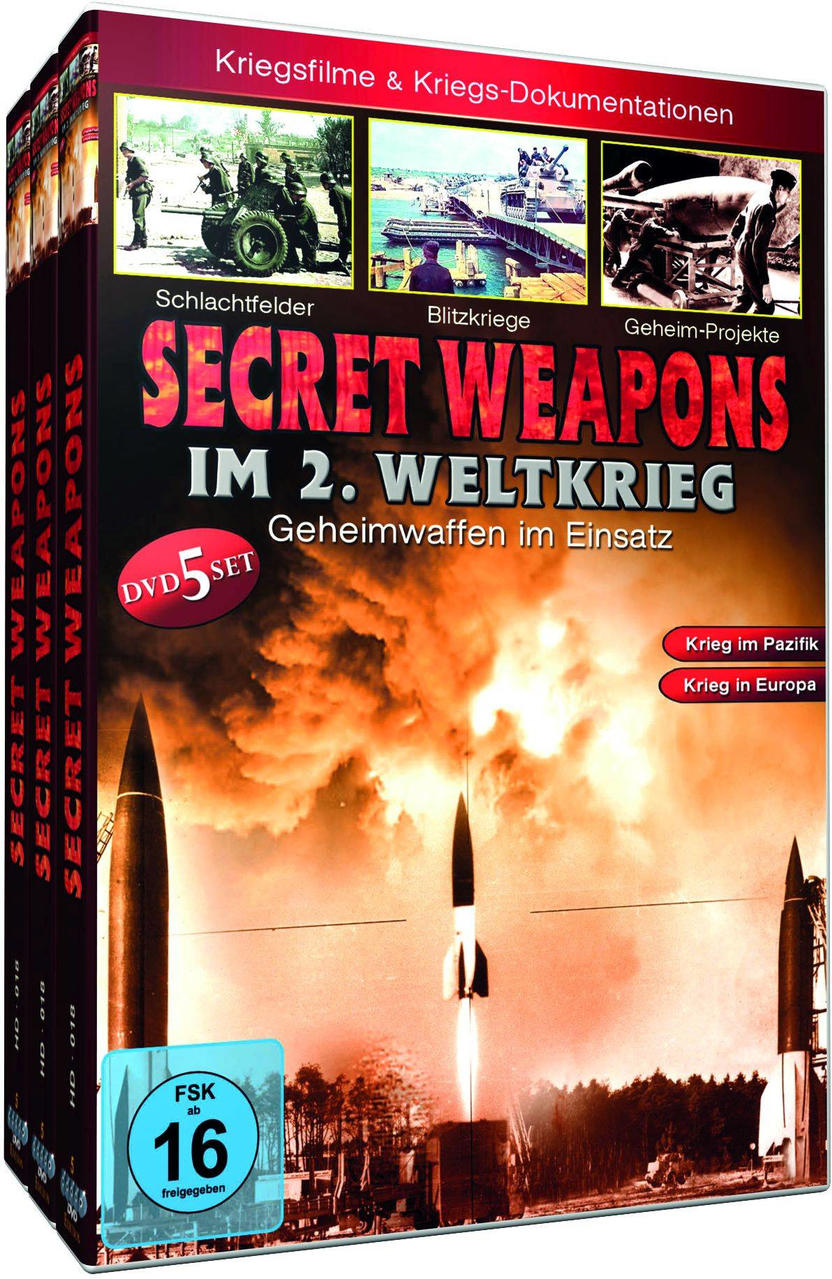 Secret Weapons im 2. Einsatz Weltkrieg im DVD Geheimwaffen 