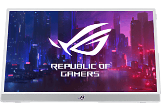 ASUS ROG Strix XG16AHPE-W - Portabler Gaming Monitor, 15.6 ", Full-HD, 144 Hz, Weiss