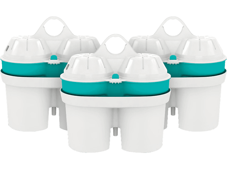 BWT 3er Pack Zink + Magnesium Mineralized Filterkartusche, Weiß